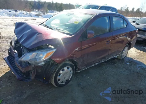 2024 Mitsubishi Mirage G4 Es из США, поврежденный, VIN ML32FUFJ4RHF05493